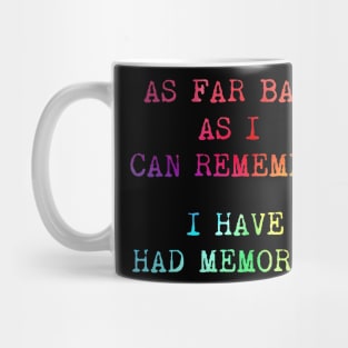 Remembering Mug